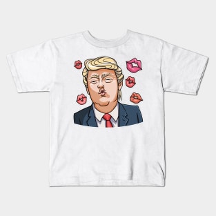 Trump Kisses Kids T-Shirt